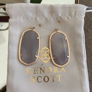 Kendra Scott Elle Earrings - Opal Gray